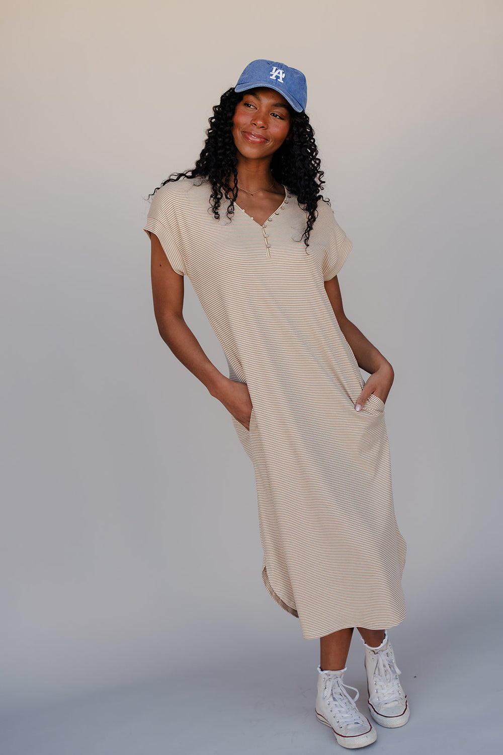 Roolee Earthbound Casual Midi Dress