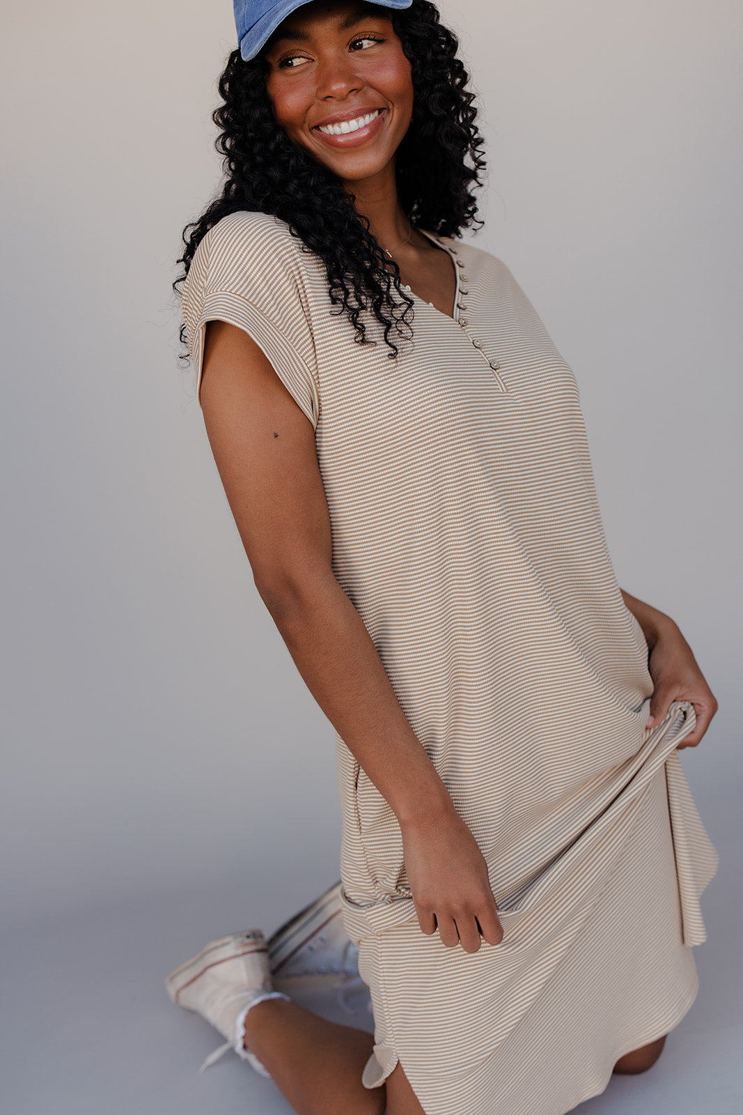 Earthbound Casual Midi Dress