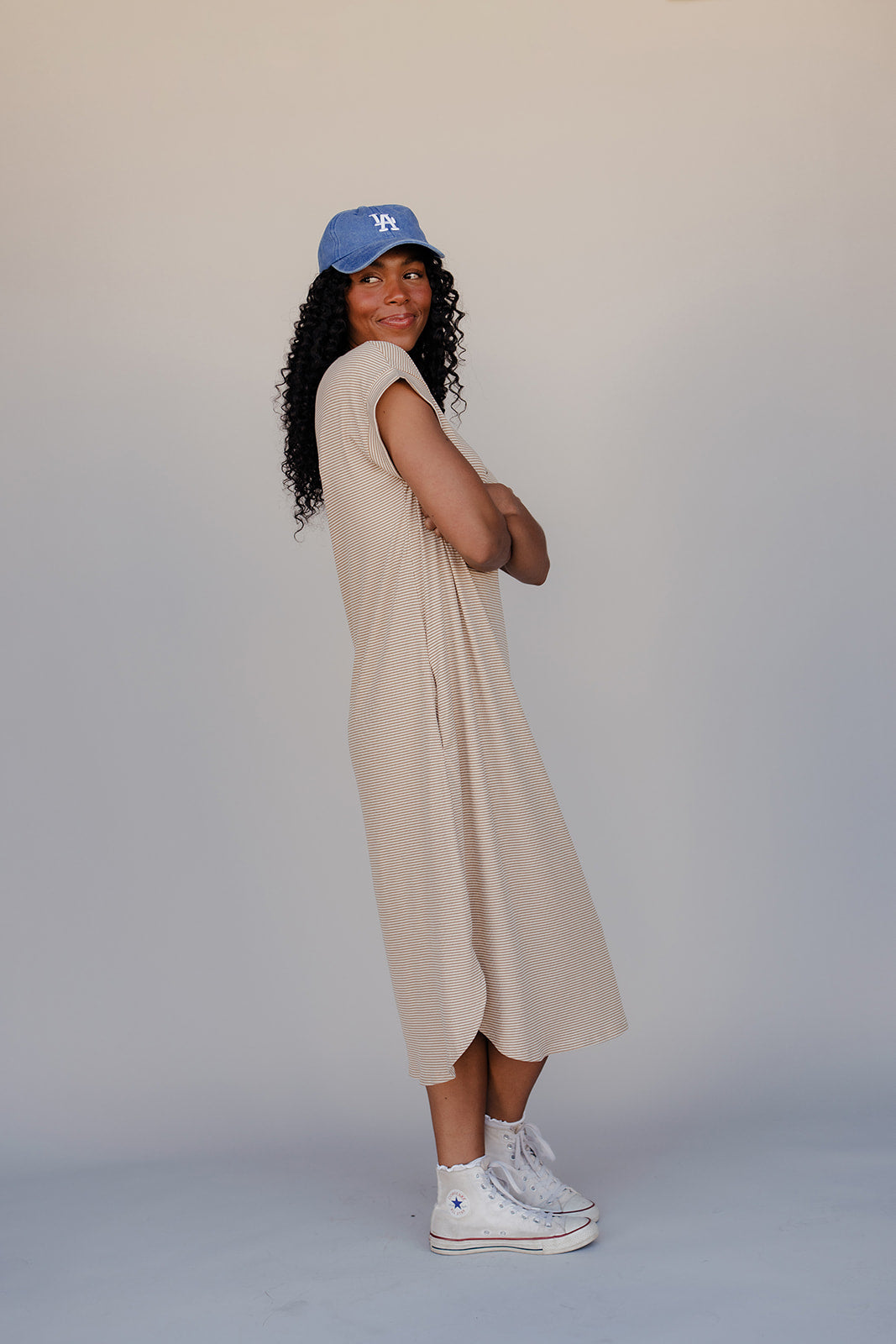 Earthbound Casual Midi Dress