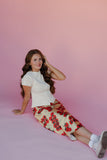 On The Vine Satin Skirt