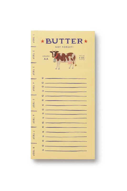 Butter Not Forget Market Pad