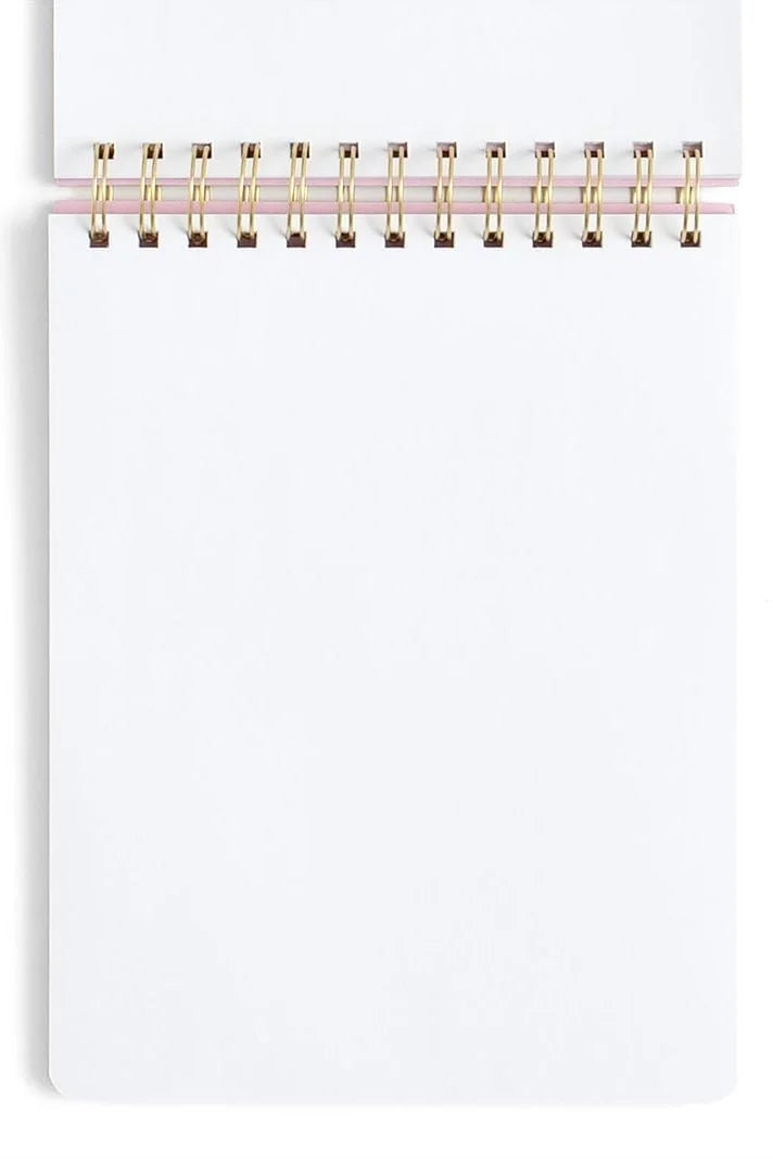 Meeting Notes Top Spiral Notebook