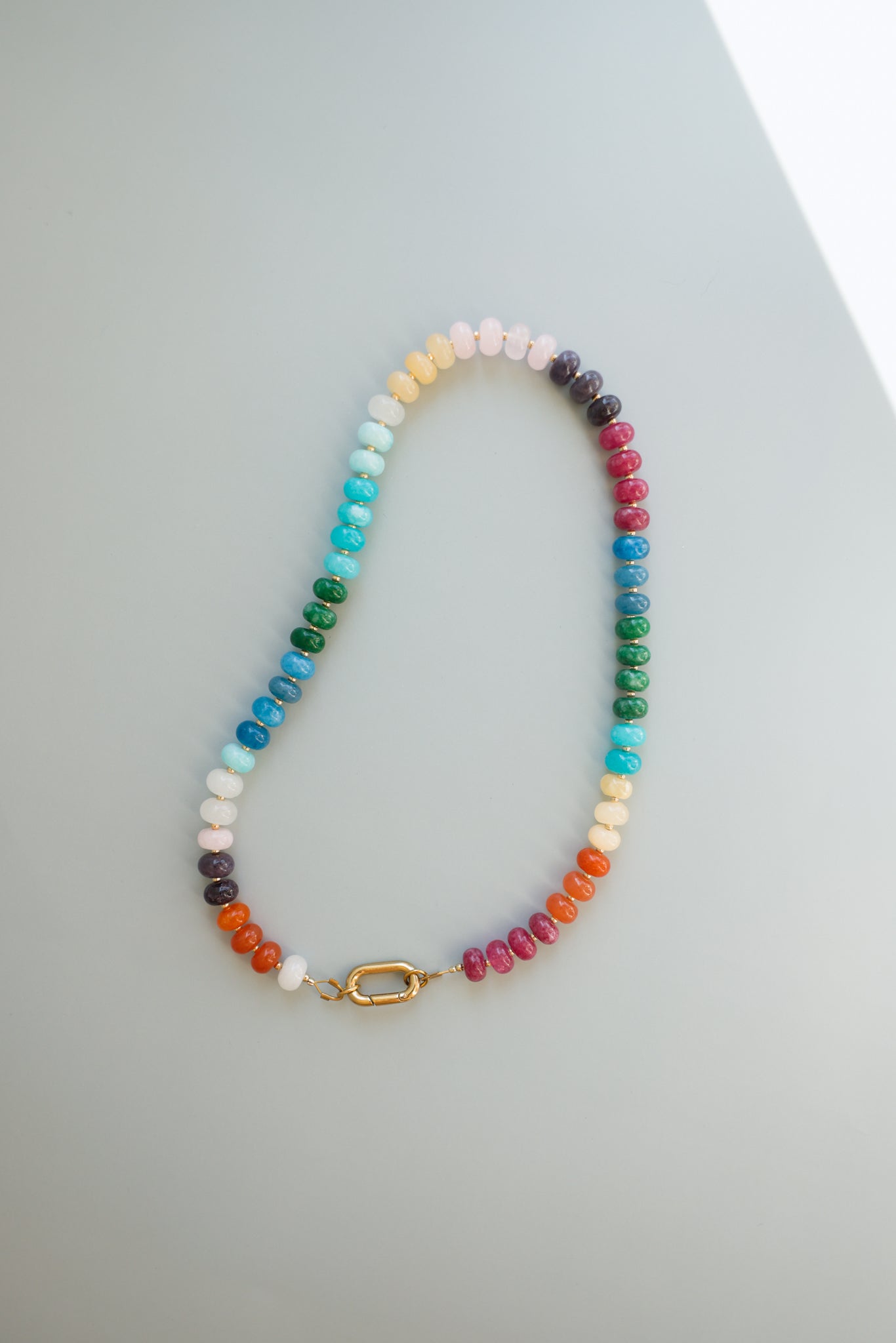 Rainbow Quartz Necklace