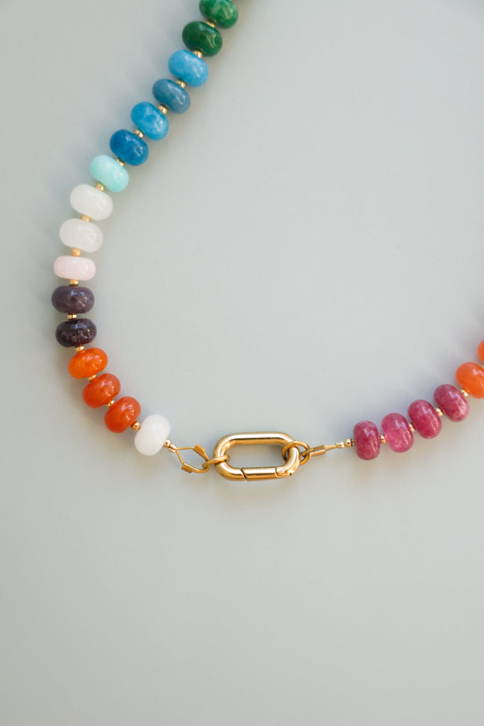 Rainbow Quartz Necklace