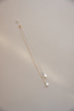 Chain Necklace + Pearl Pendant