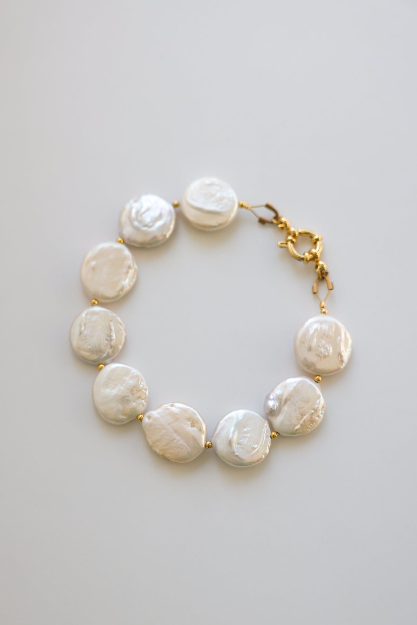 Coin Pearl Bracelet