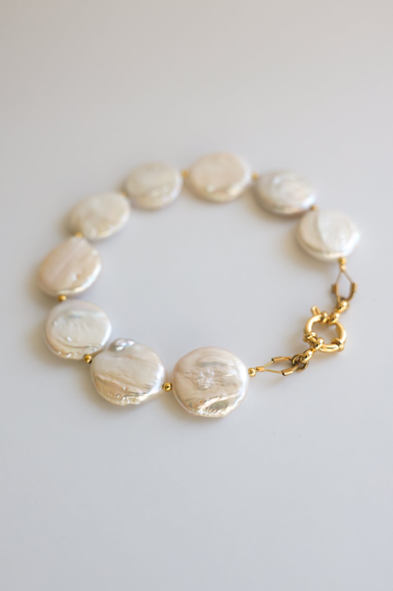 Coin Pearl Bracelet