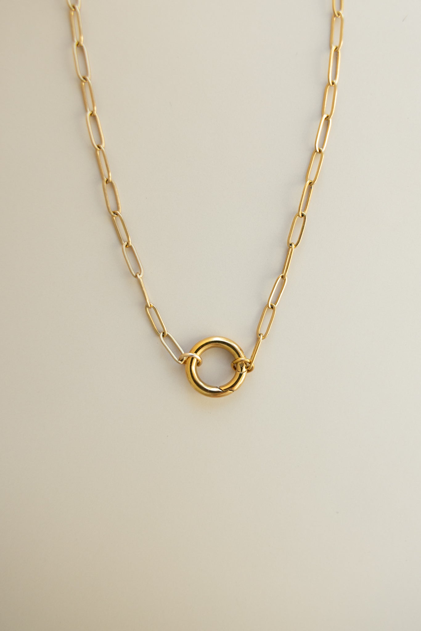 Paper Clip Chain + Round Closure