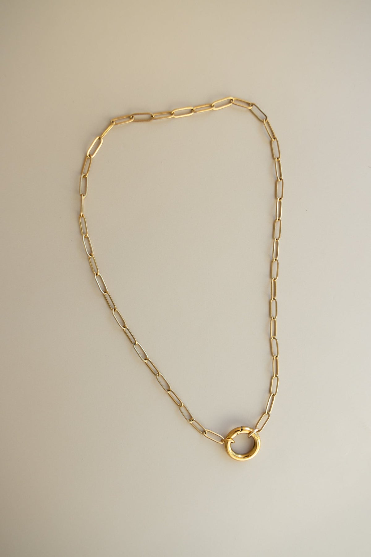 Paper Clip Chain + Round Closure