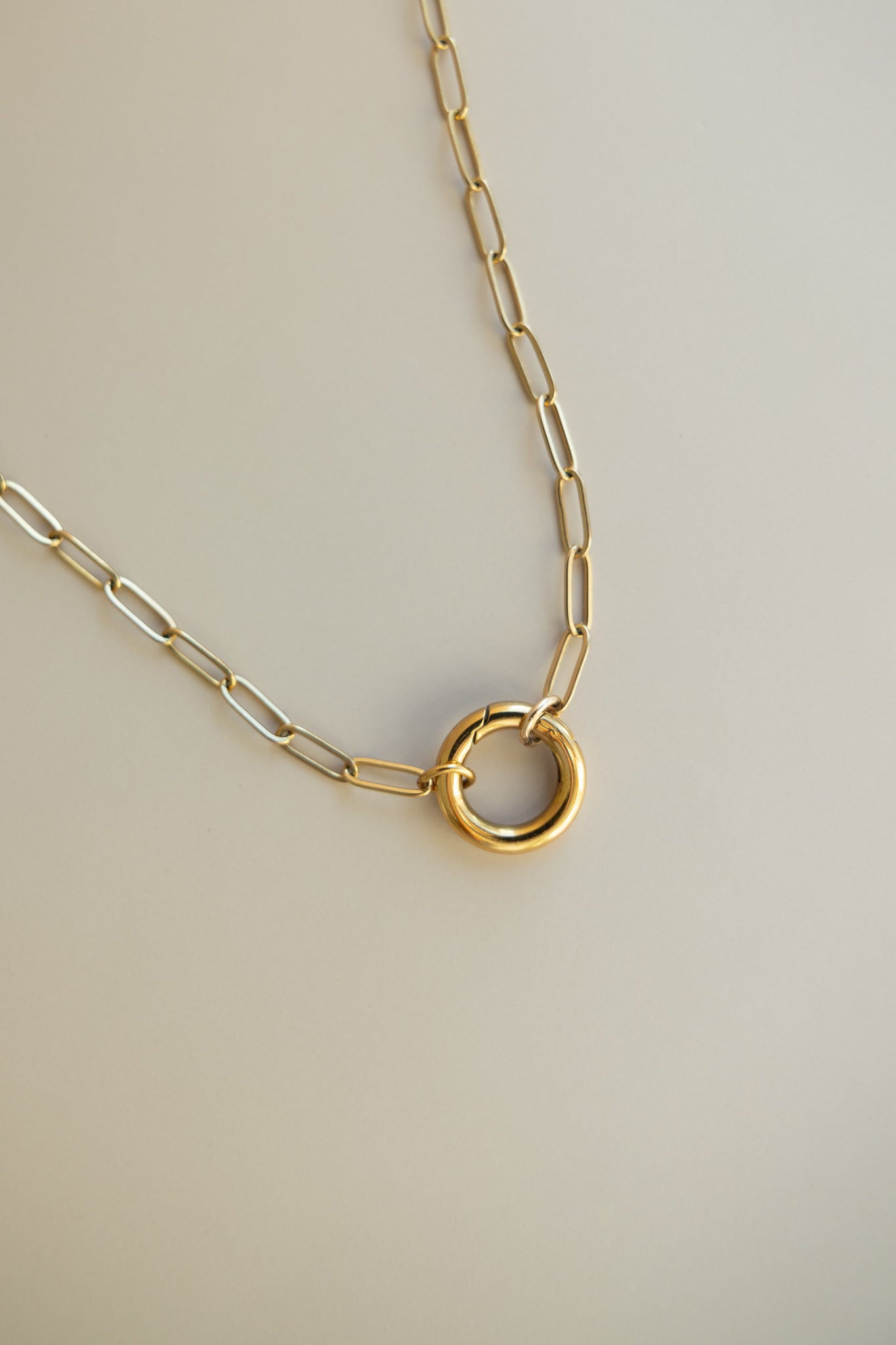 Paper Clip Chain + Round Closure