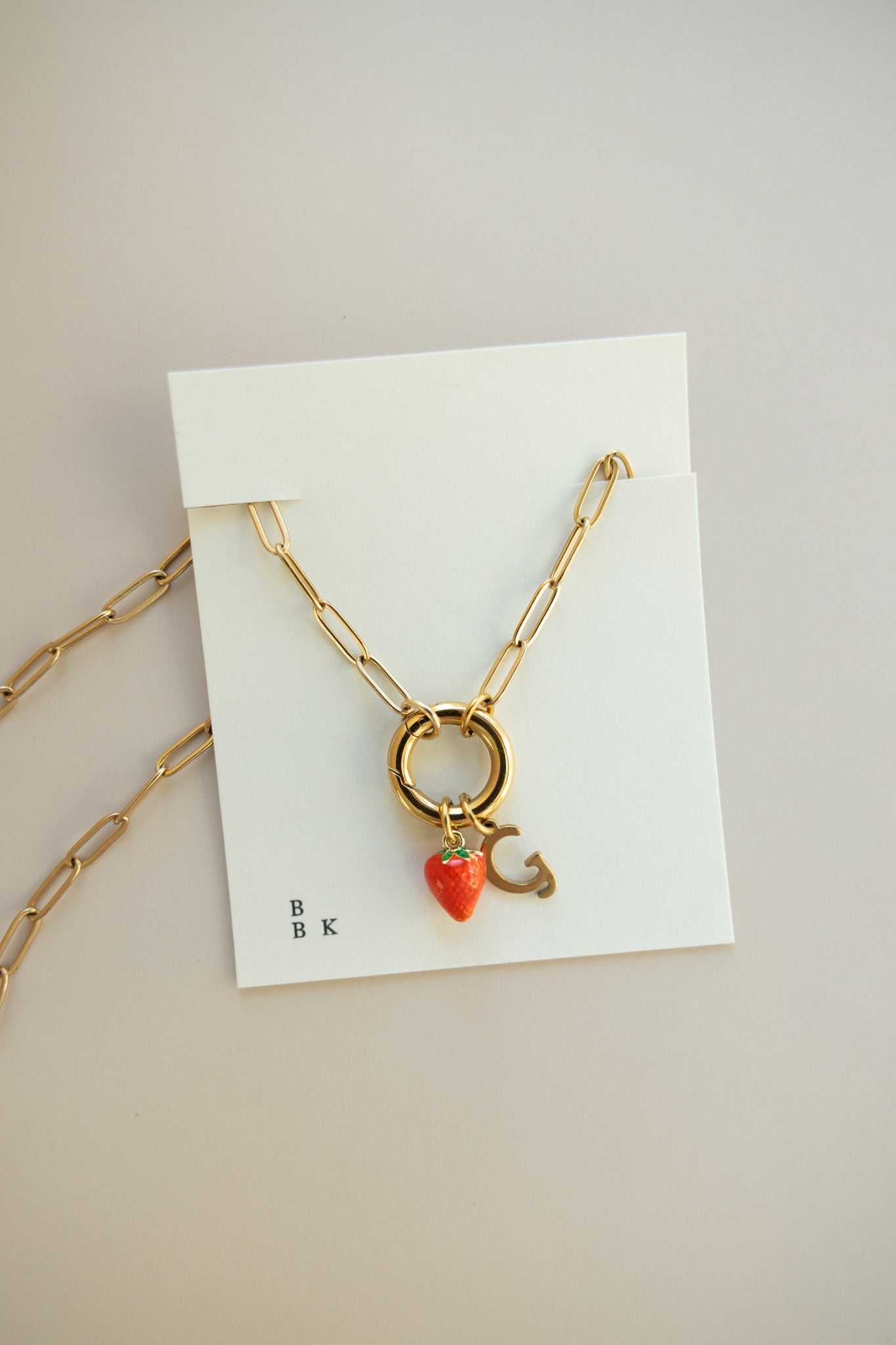 Paper Clip Chain + Round Closure