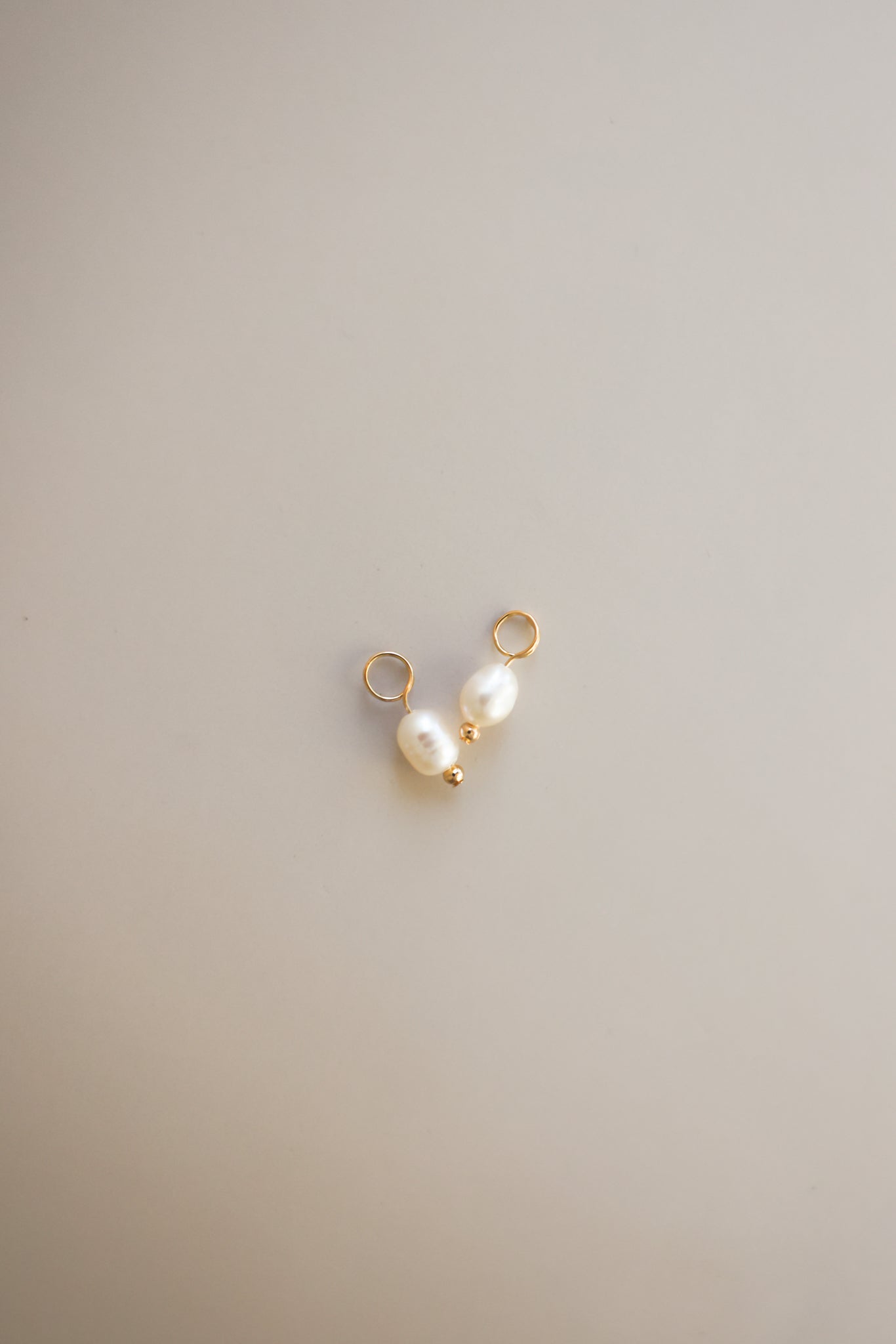 Pearl Drop Earring Charms