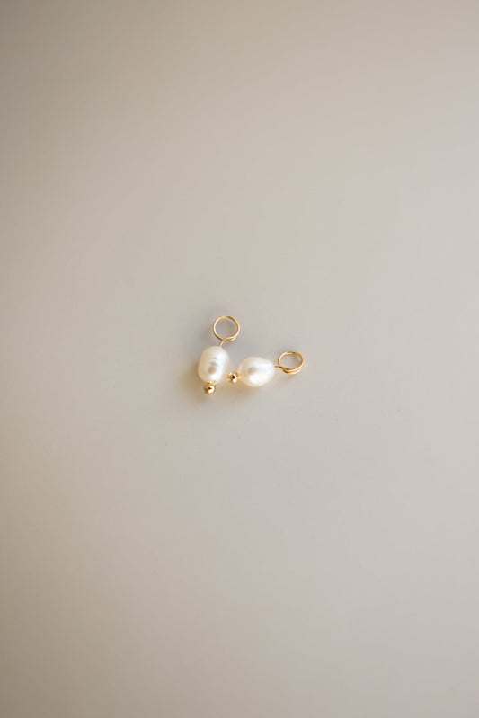 Pearl Drop Earring Charms