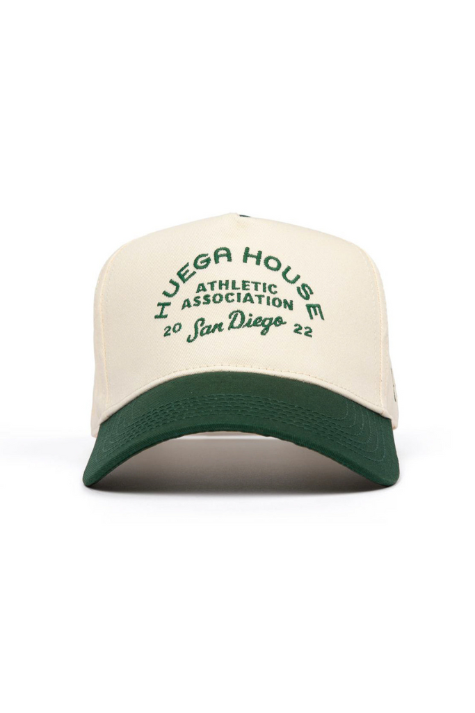 Athletic Association | Green & Natural Hat