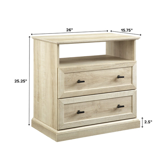 Clyde Classic 2-Drawer Nightstand / Side Table