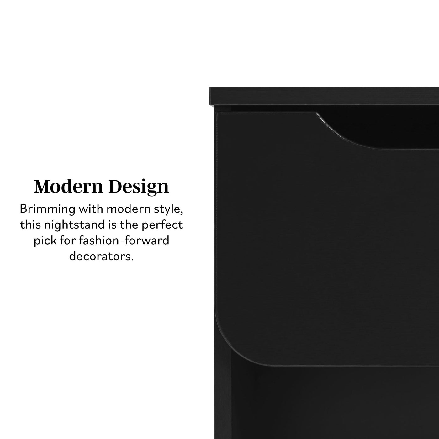 Domm Modern 1-Drawer Nightstand