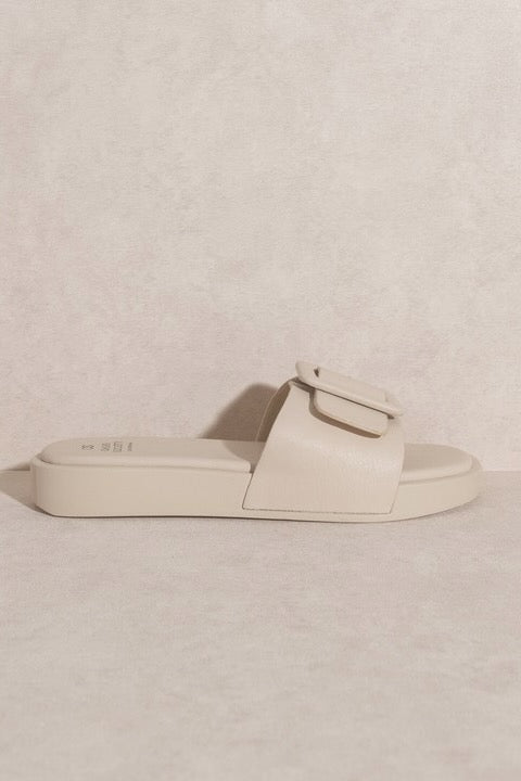 OASIS SOCIETY Daisy - Single Buckle Slide