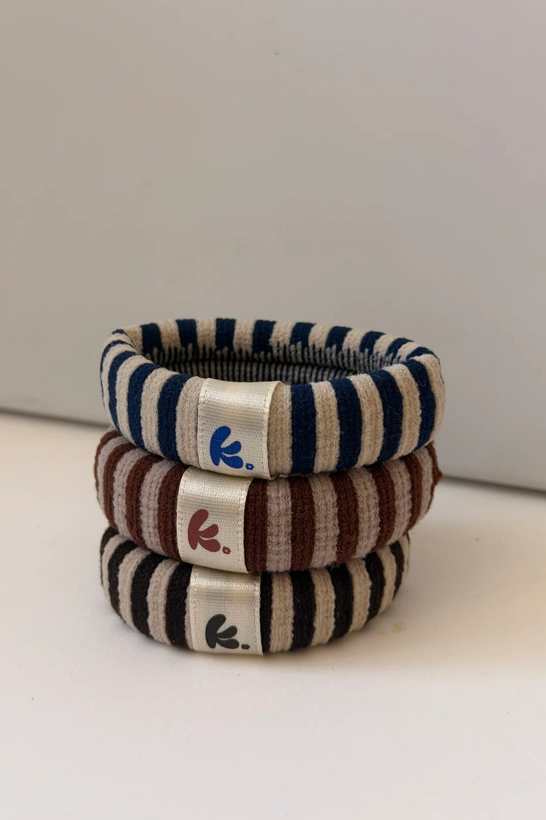 KAXI University Striped Hair Tie Pack