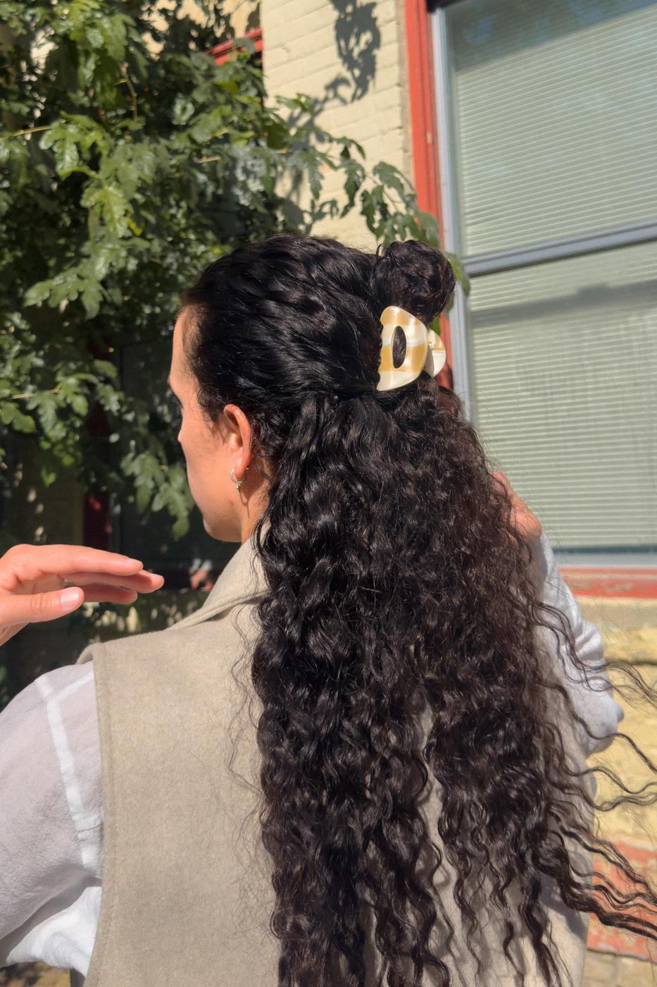 Caramel Latte Hair Claw