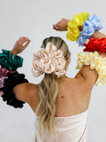 JUMBO SLEEP SILK/SATIN SCRUNCHIES