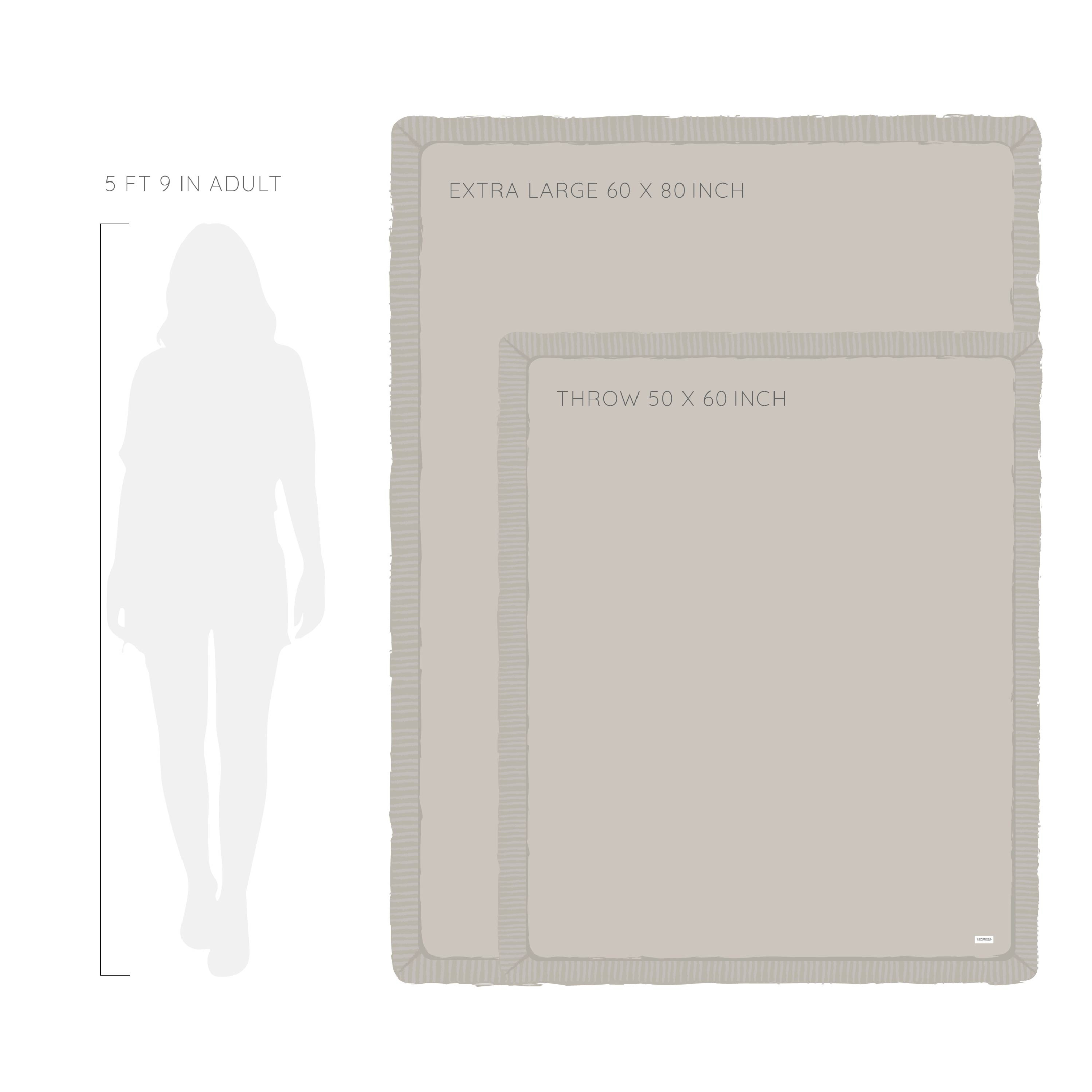 RIBBED BAMBONI® XL BLANKETS