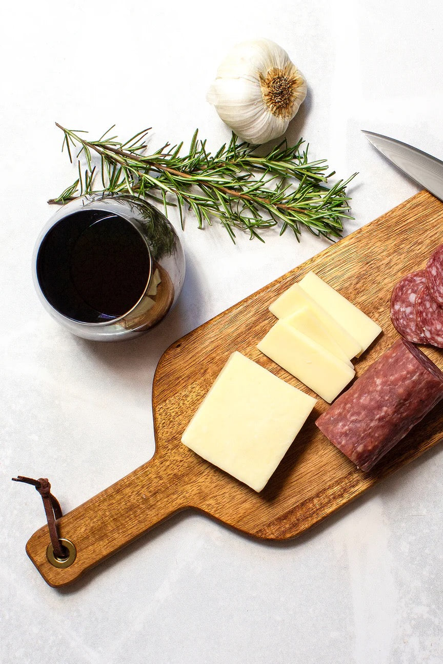 Let’s Eat Wooden Charcuterie Board