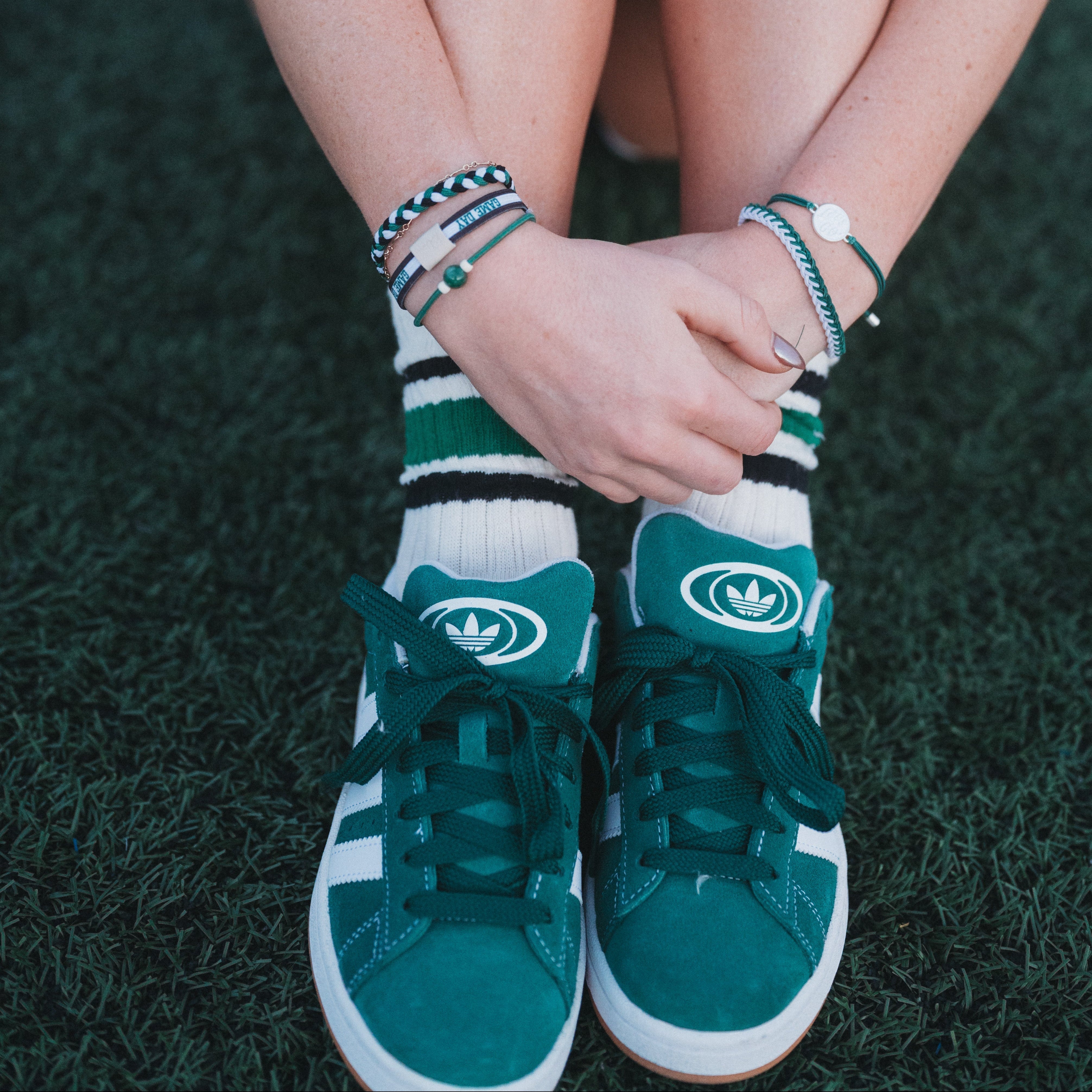 Game Day Green / White / Black
