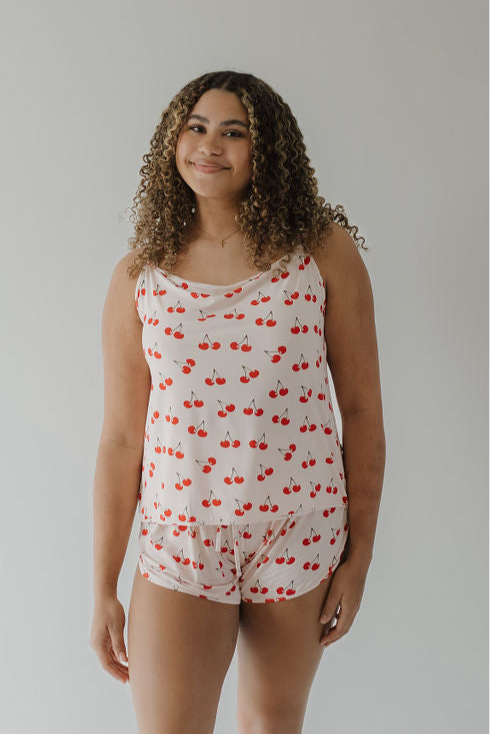 Cami Women's Bamboo Set | Cherry Orchard