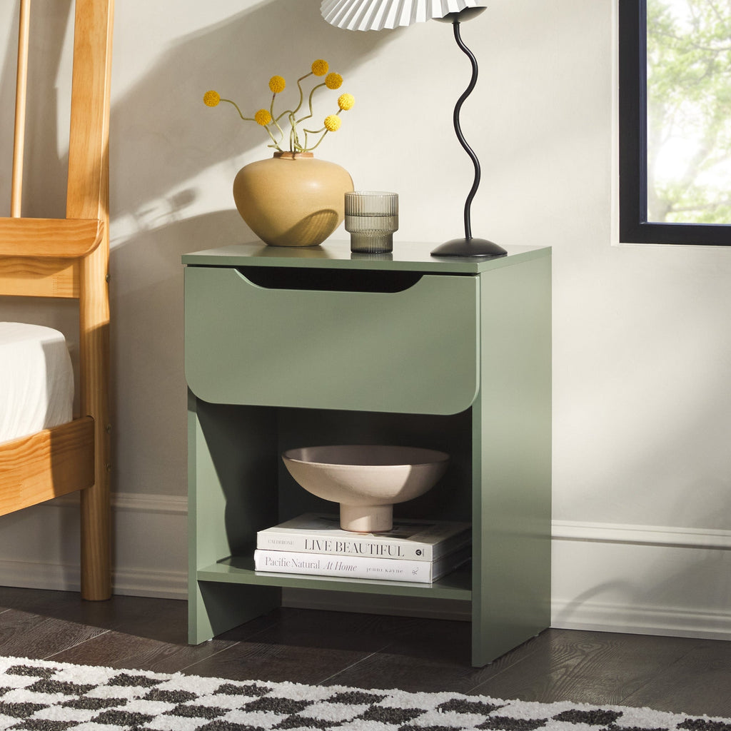 Domm Modern 1-Drawer Nightstand