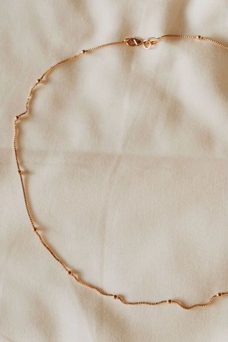 Annie Gold Filled Satellite Necklace