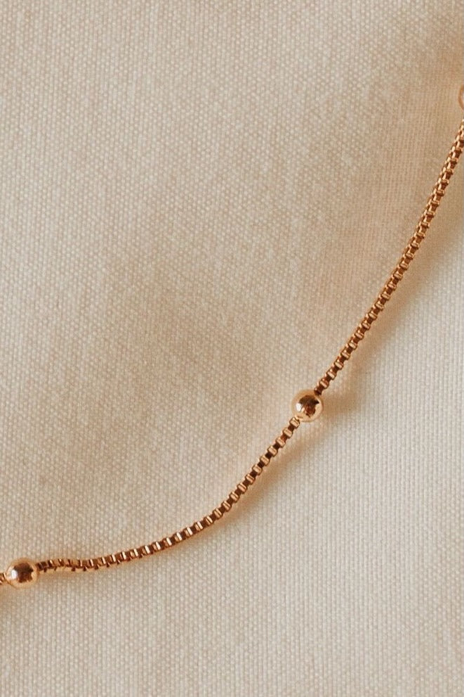 Annie Gold Filled Satellite Necklace