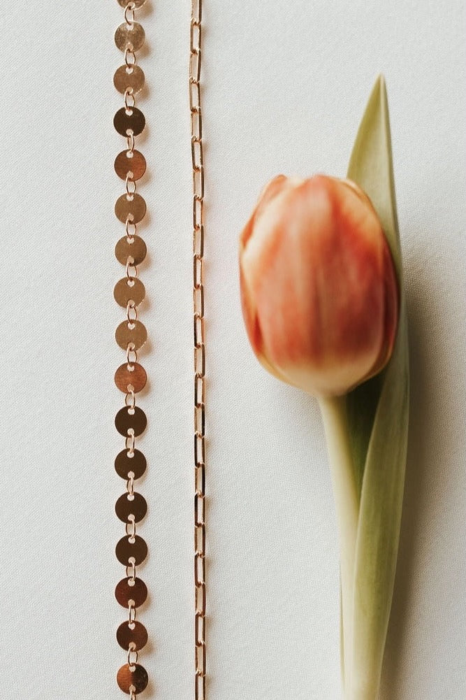 Chloe Gold Filled Coin Necklace