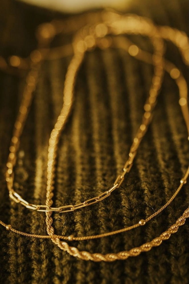Annie Gold Filled Satellite Necklace