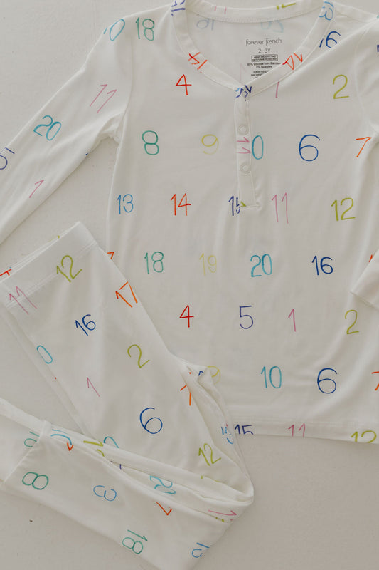 Bamboo Two Piece Pajamas | Autism Awareness | Charli Counts