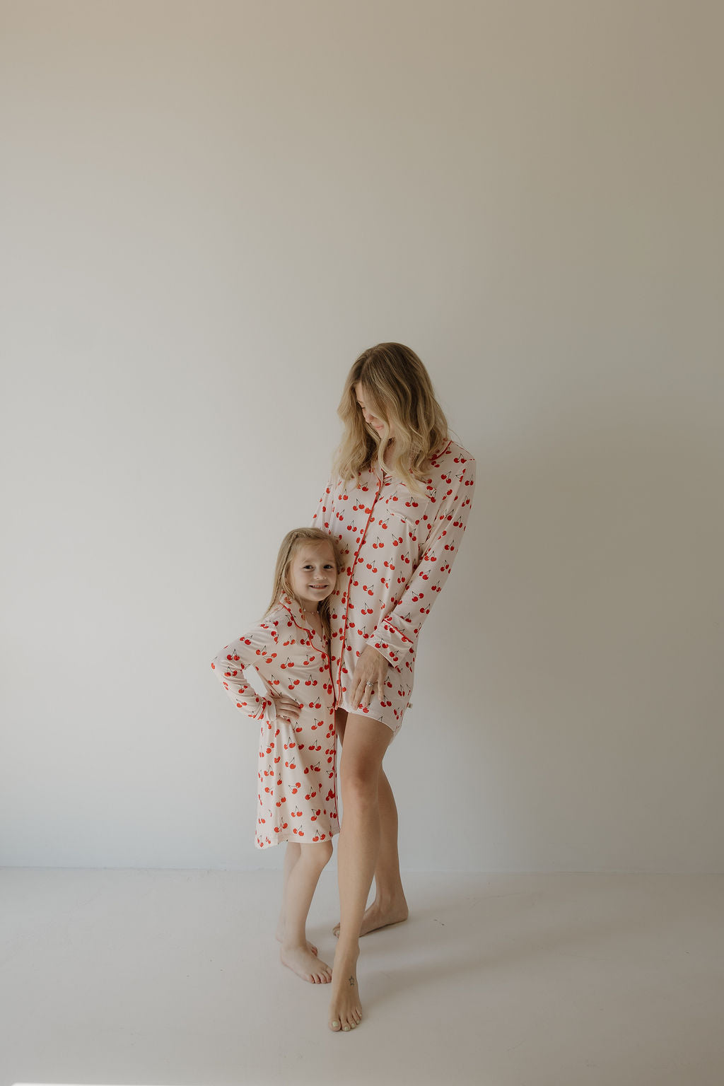 Toddler Bamboo Sleeping Dress | Cherry Orchard