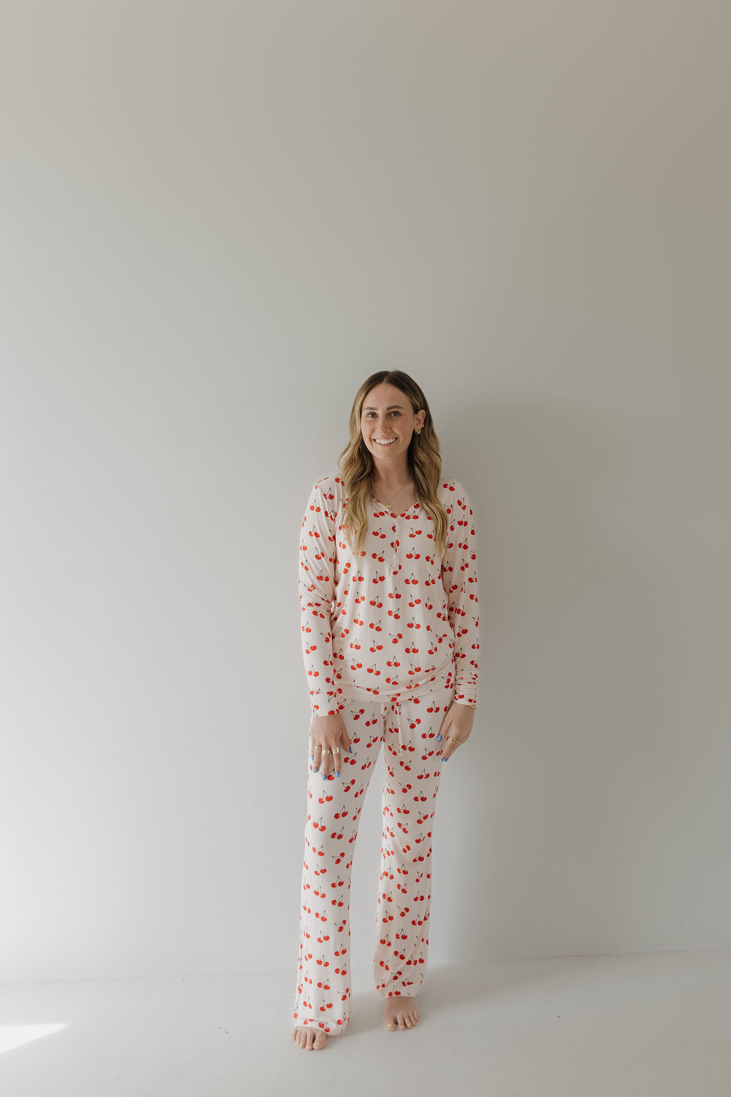 Women's Bamboo Pajama | Cherry Orchard
