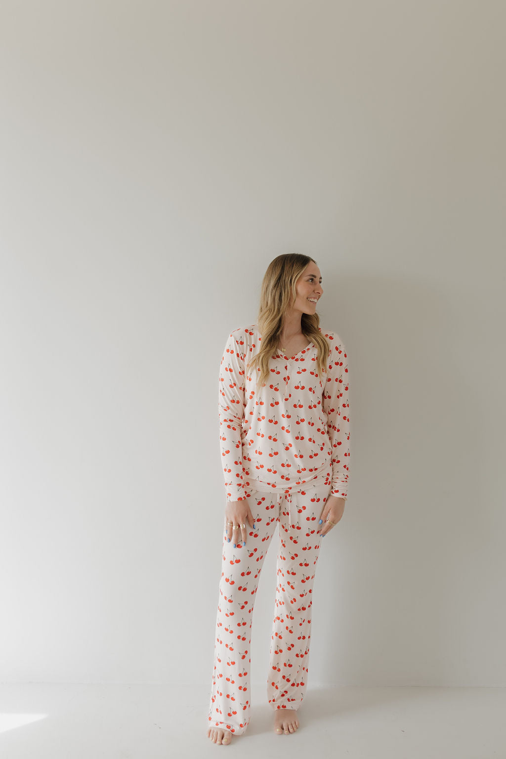 Women's Bamboo Pajama | Cherry Orchard