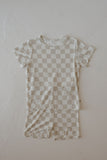 Bamboo Short Set | Checkerboard