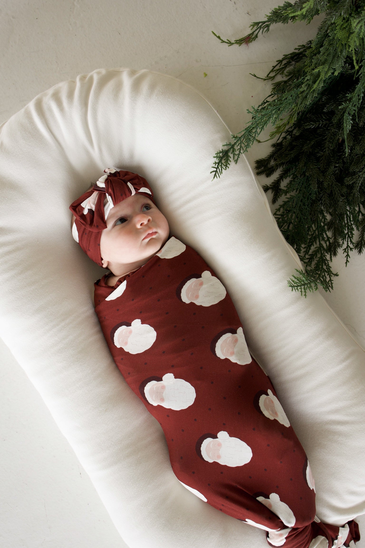 Bamboo Swaddle | Vintage Santa