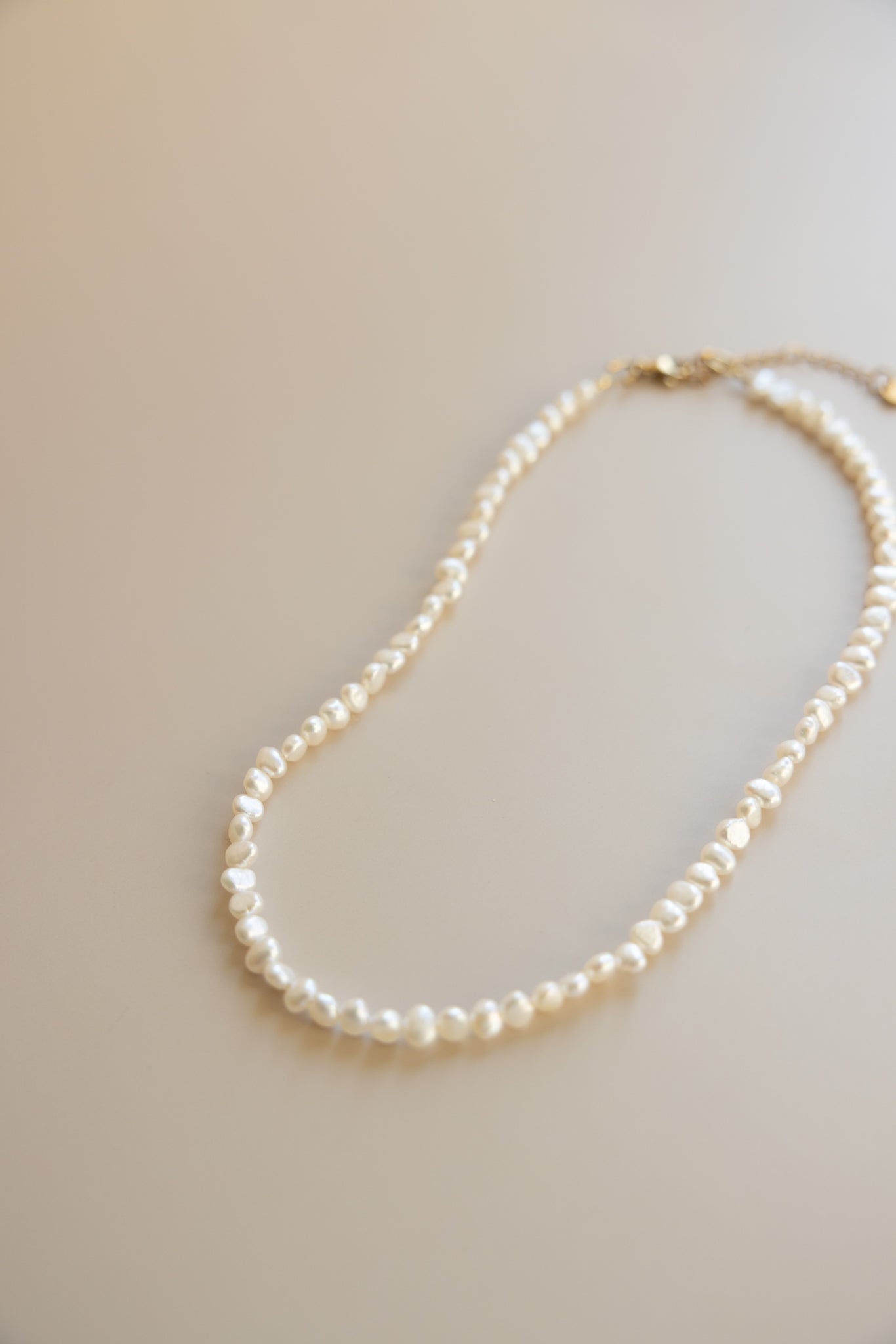 Irregular Pearl Necklace