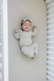 Oatmeal Bamboo Knot Gown