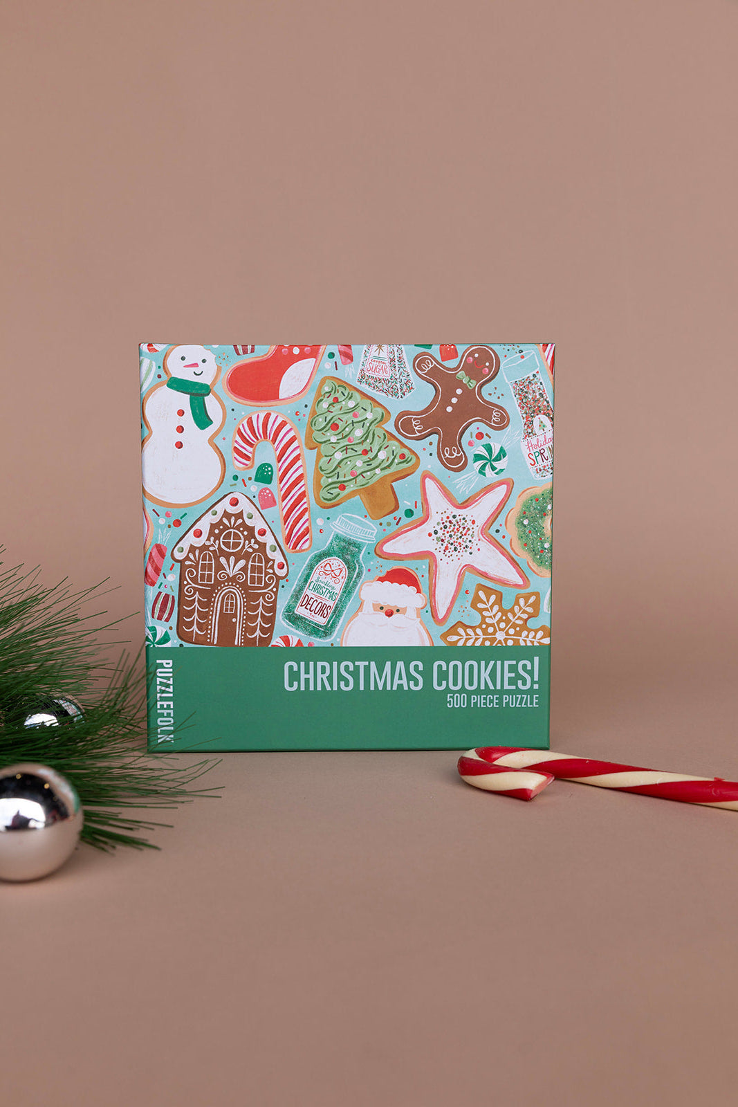 Christmas Cookies 500 Piece Puzzle