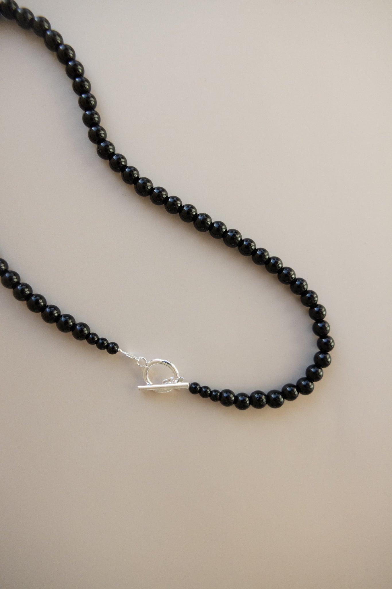 Black Onyx Gemstone Necklace