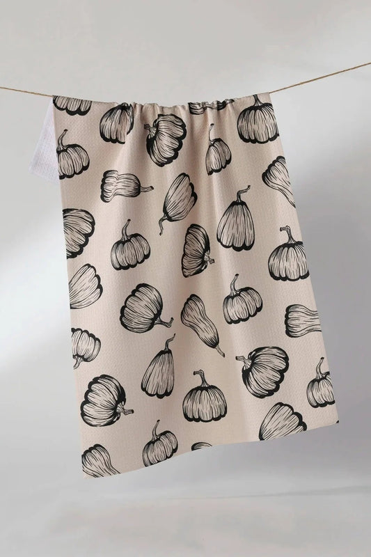 Geometry Hollow Season Tea Towel