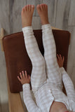 Bamboo Two Piece Pajamas | Gingham