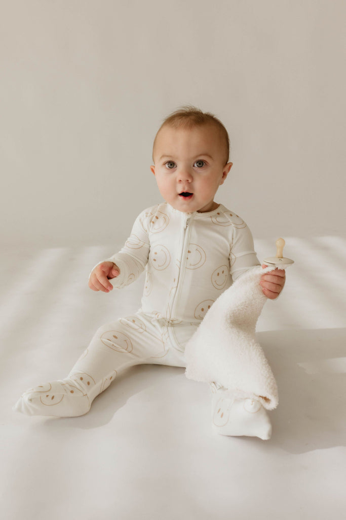 Bamboo Zip Pajamas  | Just Smile