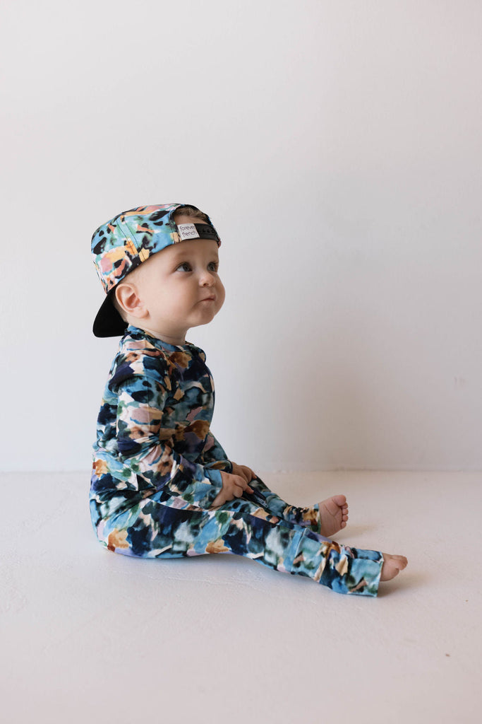 Bamboo Zip Pajamas | Charli Print