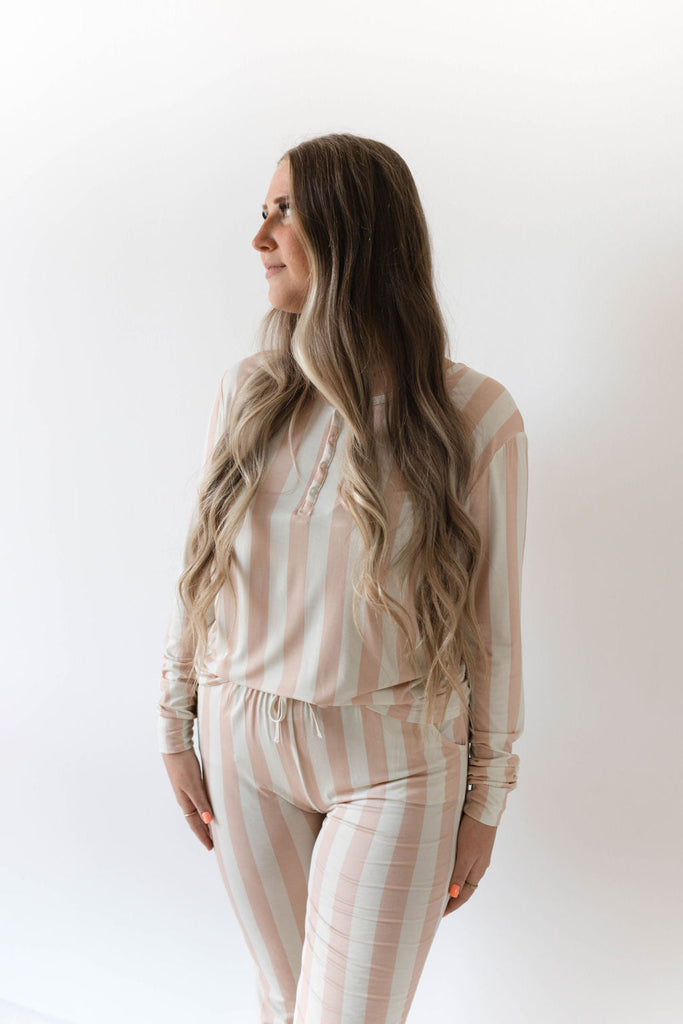 Women's Bamboo Pajamas | Candy  Stripe