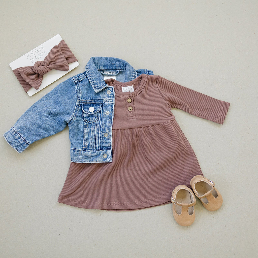 Mebie Baby Jean Jacket