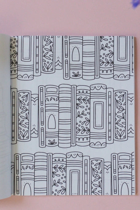 Book Lover Coloring Book